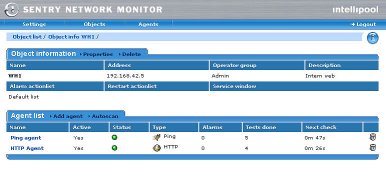 sentry network monitor