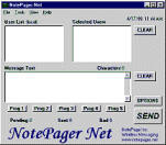 Network paging software
