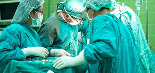 SMS assembling transplant surgical teams