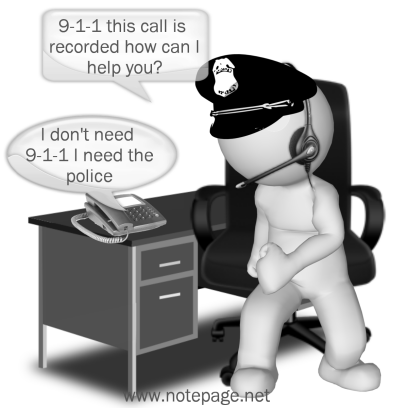 911 How Can I Help Cartoon