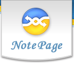 NotePage Text Messaging and SMS Logo