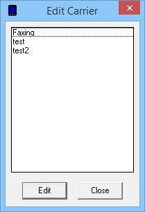 EditCarrier
