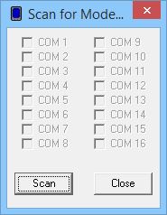 ToolsModemScan