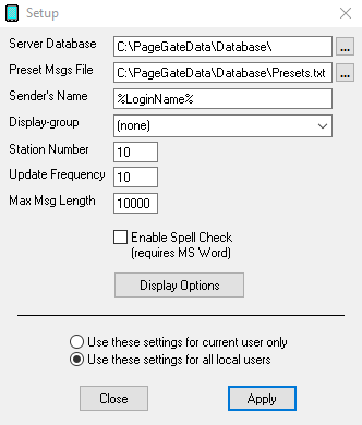 PGCSettings