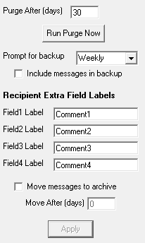 AdminDatabaseSettings