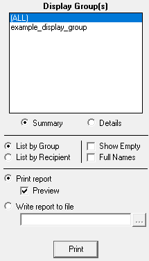 DisplayGroupList