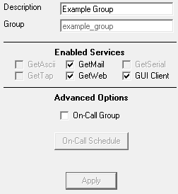 groupadd2