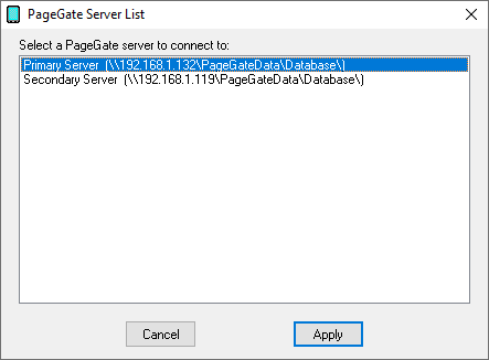 pgcmultiserver