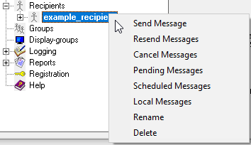 RecipientContext