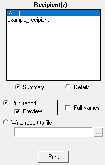 RecipientList