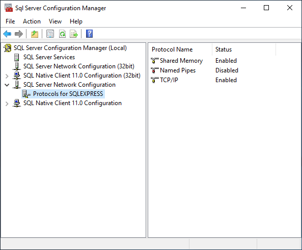 SQLConfigManager2