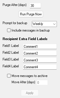 AdminDatabaseSettings
