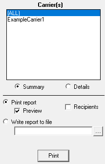 CarrierList