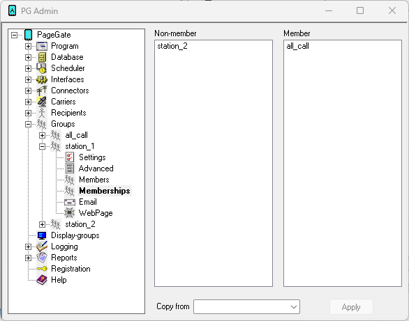 GroupMemberships