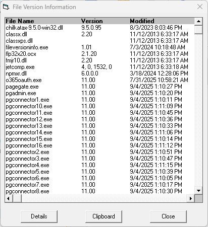 ProgramToolsVersionInfo