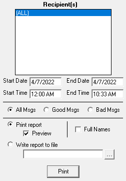 StatisticsRecipient