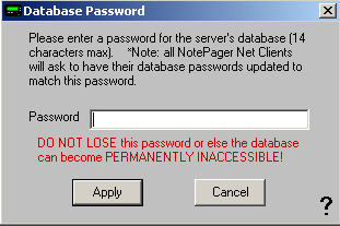 password