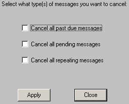 cancel