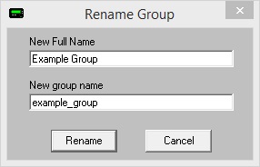 grouprename