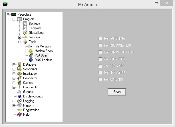 ProgramToolsPortScan