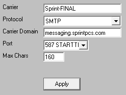 Sprint-SMTP