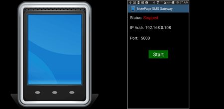 Android SMS Gateway Software