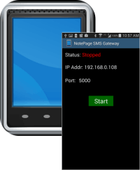 SMS Gateway Application